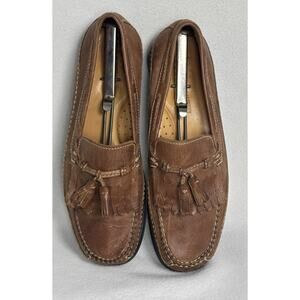 Johnston&Murphy Men’s Tassel Loafers Classic Slip On Leather Dress Shoes 11.5